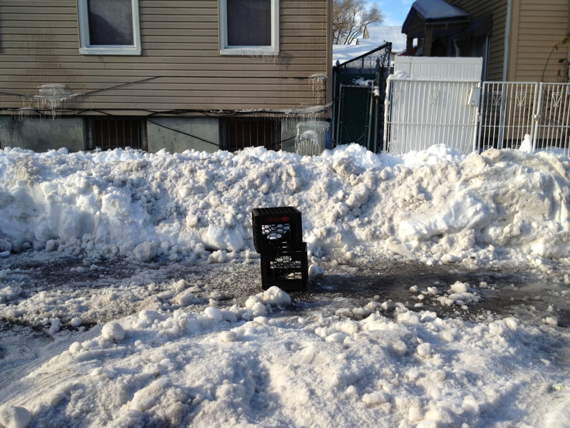 Illustration for article titled A spotter's guide to saving your dug out parking spot in the Snowpocalypse that is Paterson, NJ.
